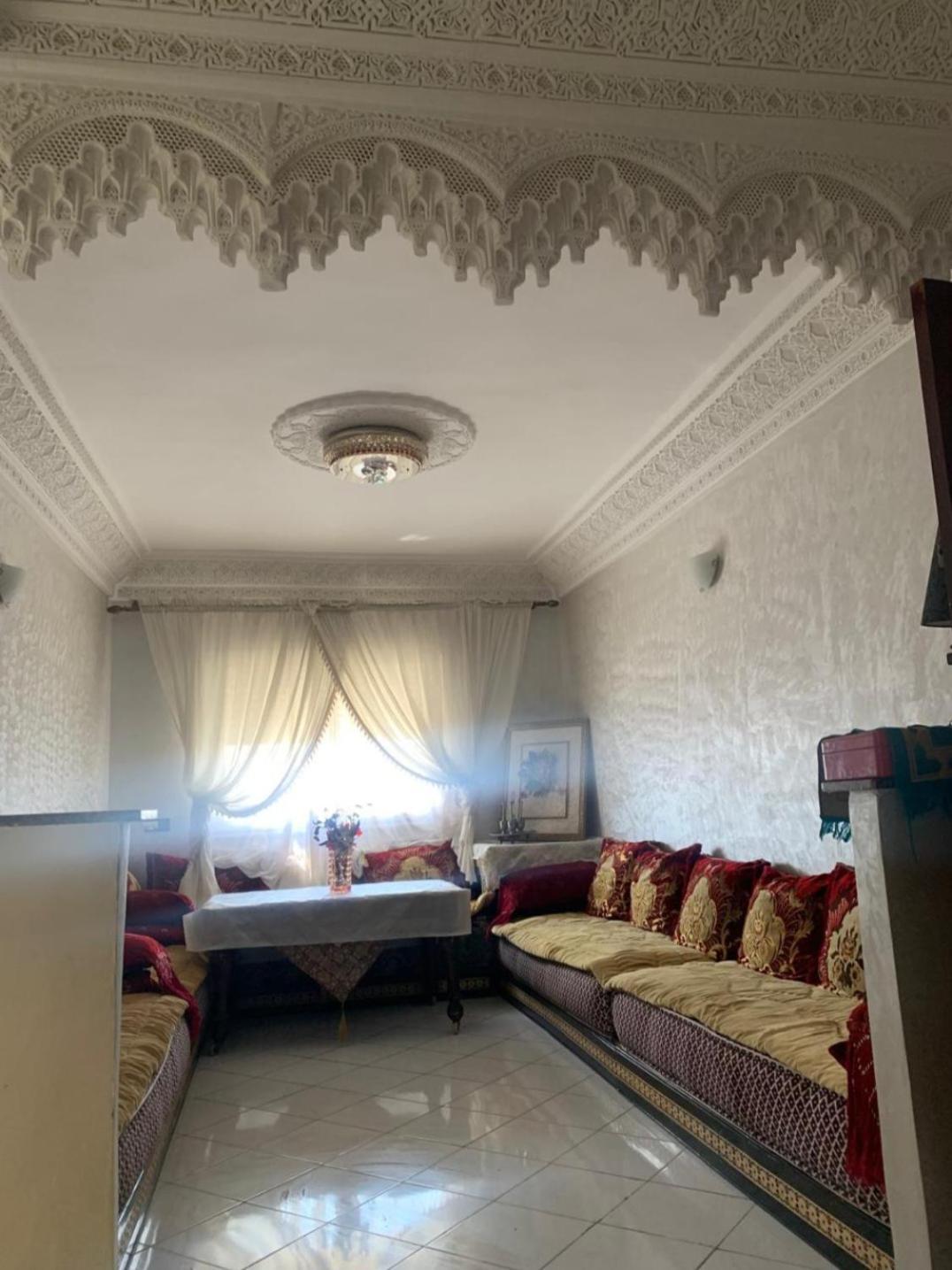 Adorable Apartamento A 8 Min Del Aeropuerto De Casablanca,Wifi Ultra Rapido Y Parking Gratis Derroua Bagian luar foto