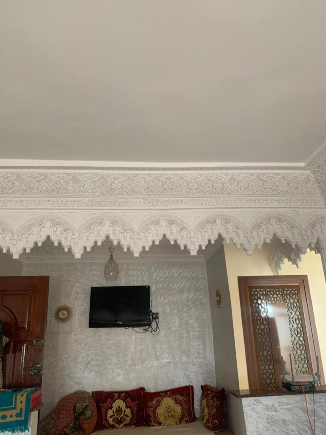 Adorable Apartamento A 8 Min Del Aeropuerto De Casablanca,Wifi Ultra Rapido Y Parking Gratis Derroua Bagian luar foto